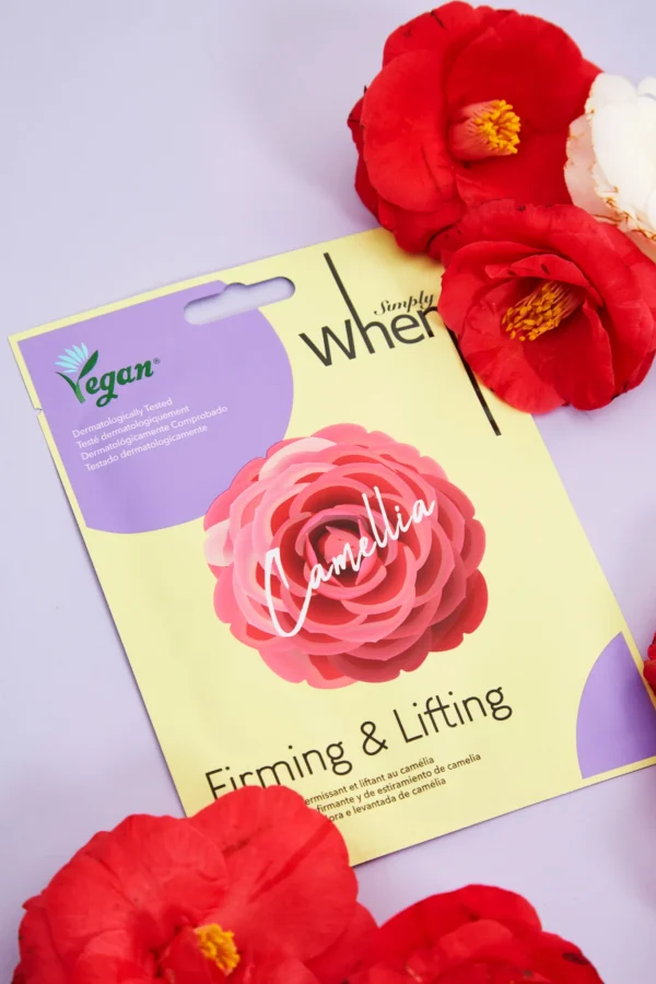 Simply When® Camellia veganiška stangrinanti veido kaukė ()