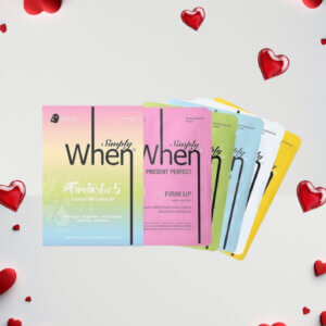 ❤️Rinkinys “Fantastiškas penketukas" veido kaukių rinkinys