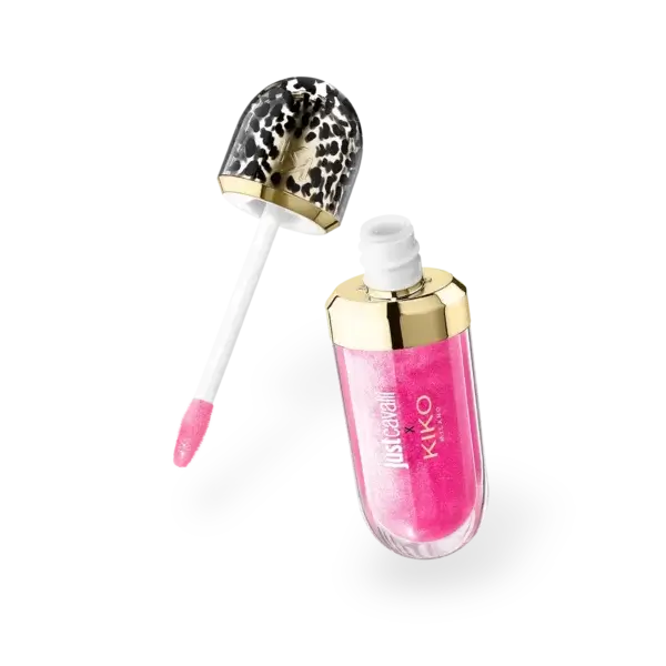 JUST CAVALLI X KIKO MILANO 3D HYDRA LIP GLOSS REBEL EDITION – drėkinamasis 3D lūpų blizgis